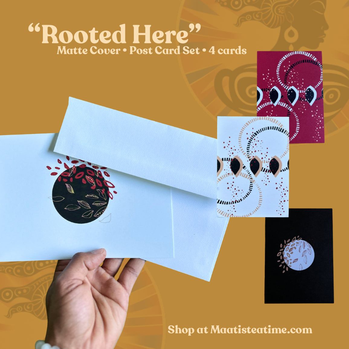 Rooted Here - Post Card Set | Maati’s House