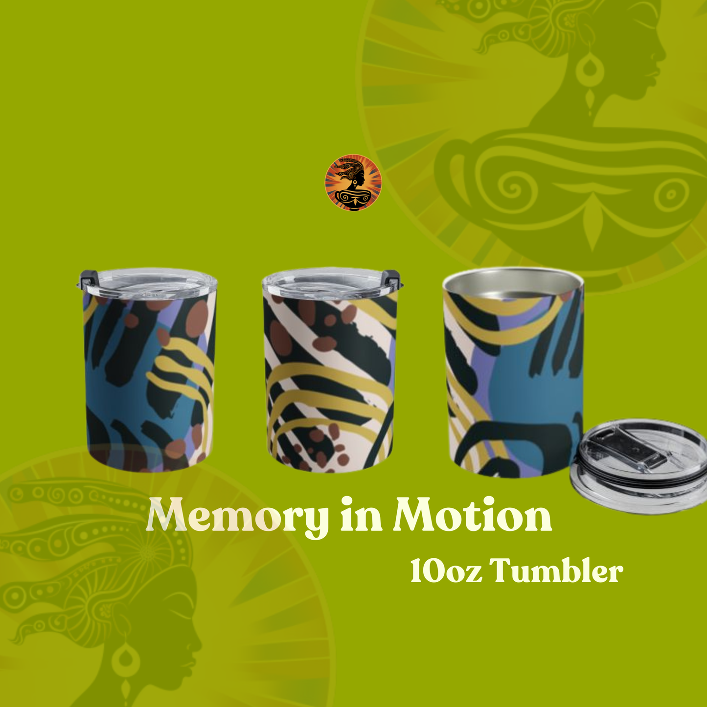 Memory in Motion Tumbler 10oz | Maati's House
