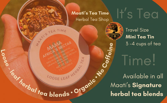 Mini Tea Tins | Maati’s Travel Blends