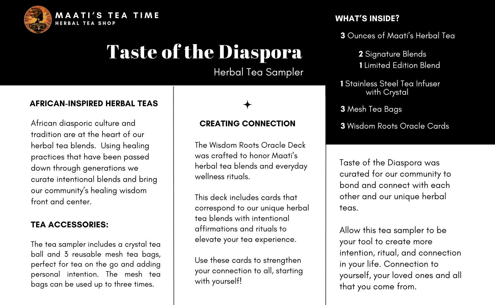DIASPORA - Loose-Leaf Herbal Tea Sampler